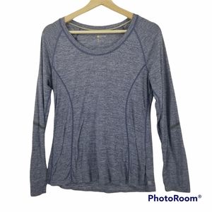 ZELLABLUE VENTED WORKOUT TEE